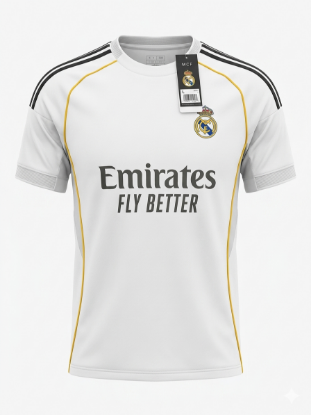 Real Madrid 25/26 Home Authentic Jersey (Replica) front