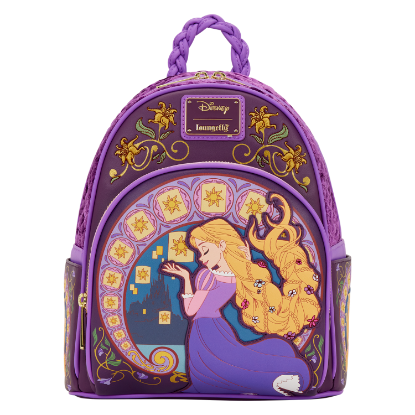 Picture of Disney Loungefly Tangled Rapunzel Exclusive Lanterns Quilted Mini Backpack