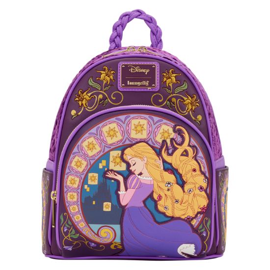 Picture of Disney Loungefly Tangled Rapunzel Exclusive Lanterns Quilted Mini Backpack