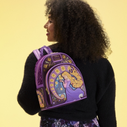 Picture of Disney Loungefly Tangled Rapunzel Exclusive Lanterns Quilted Mini Backpack