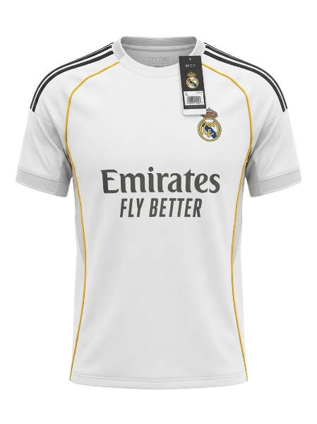 Real Madrid 25/26 #MBAPPE Home Authentic Jersey