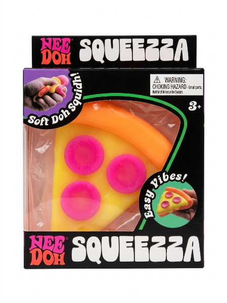 NeeDoh SQUEEZZA Pizza Slice Squishy Toy