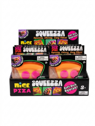 NeeDoh SQUEEZZA Pizza Slice Squishy Toy