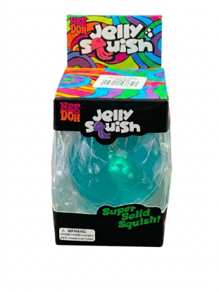 NeeDoh Jelly Squish Super Solid Jellyfish Squishy Toy