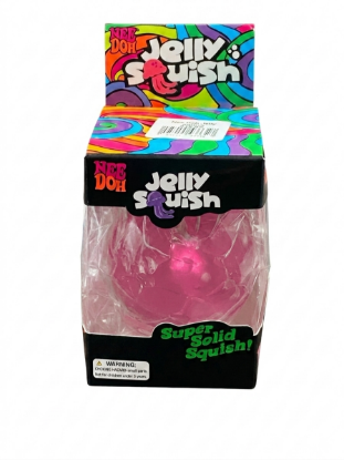 NeeDoh Jelly Squish Super Solid Jellyfish Squishy Toy