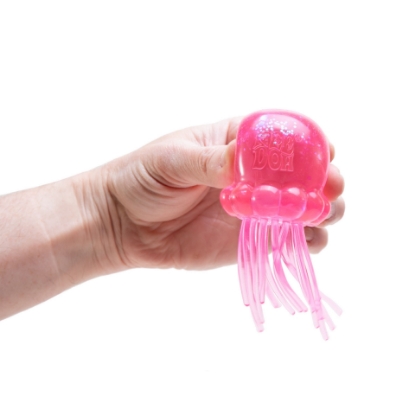 NeeDoh Jelly Squish Super Solid Jellyfish Squishy