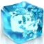 Snowflake Ice Super Solid Squish Cube Squeeze Ball