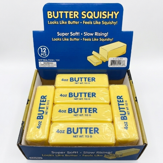 Premium Squeeze Butter Squishy Toy – Ultra-Soft Slow Rising Stress Relief Fidget