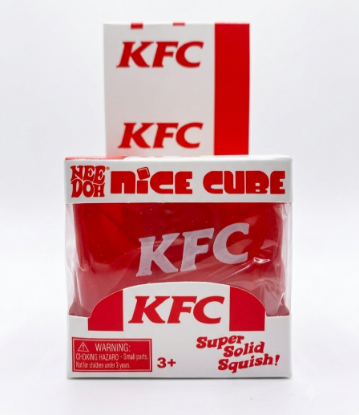 NeeDoh KFC Nice Cube - Super Solid Squish Fidget Toy
