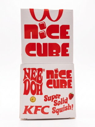 NeeDoh KFC Nice Cube - Super Solid Squish Fidget Toy