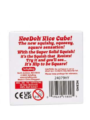 NeeDoh KFC Nice Cube - Super Solid Squish Fidget Toy