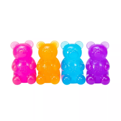 Schylling NeeDoh Gummy Bear Squishy Sensory Fidget Toy