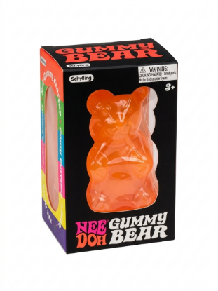 Schylling NeeDoh Gummy Bear Squishy Sensory Fidget Toy