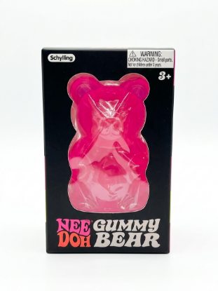 Schylling NeeDoh Gummy Bear Squishy Sensory Fidget Toy