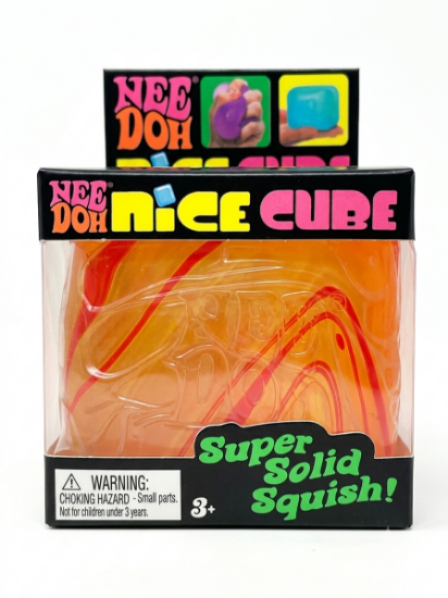 Schylling NeeDoh Nice Cube Swirl - Super Solid Squish Fidget Toy
