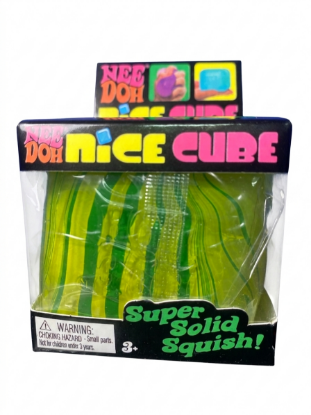 Schylling NeeDoh Nice Cube Swirl - Super Solid Squish Fidget Toy