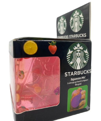 Schylling NeeDoh Starbucks Nice Cube - Super Solid Squish Fidget Toy