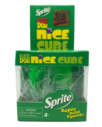 Schylling NeeDoh Sprite Nice Cube - Super Solid Squish Fidget Toy