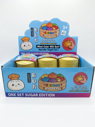 Squishy Bun Dumpling Mystery Sugar Edition Fidget Toy