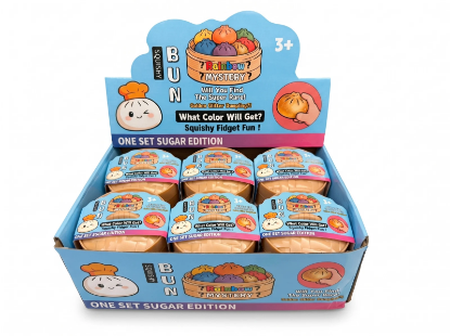 Squishy Bun Dumpling Mystery Sugar Edition Fidget Toy