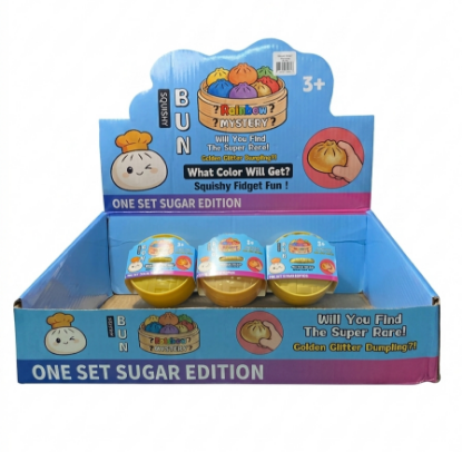 Squishy Bun Dumpling Mystery Sugar Mini Edition Fidget Toy