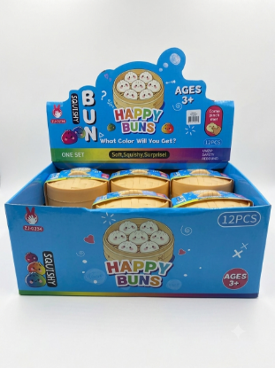 Squishy Bun Dumpling Mystery one Set Edition Fidget Toy