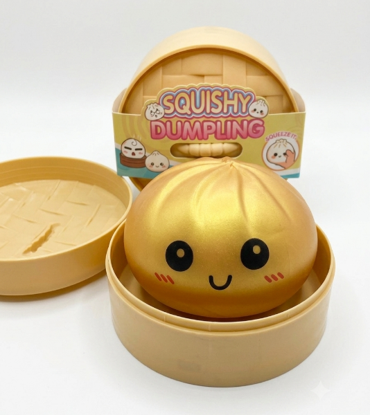 Squishy Bun Dumpling Mystery Sensory Fidget Toy