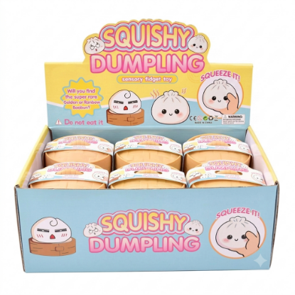 Squishy Bun Dumpling Mystery Sensory Fidget Toy