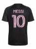 Inter Miami CF 2025/26 Men's Authentic Away Jersey - MESSI #10 Black