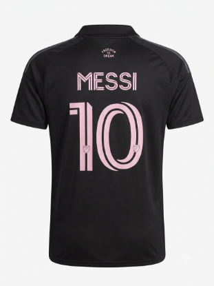 Men's adidas Lionel Messi Black Inter Miami CF 2026 Presagio Replica Jersey