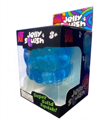 NeeDoh Jelly Squish Super Solid Jellyfish Squishy