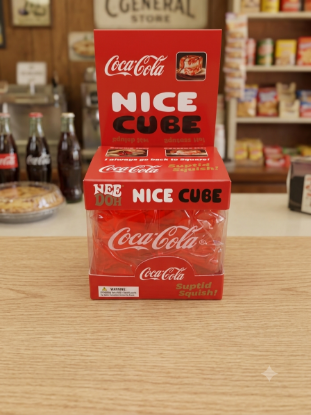 Picture of Schylling NeeDoh Coca-Cola Nice Cube – Super Solid Squish Limited Edition Sensory Toy