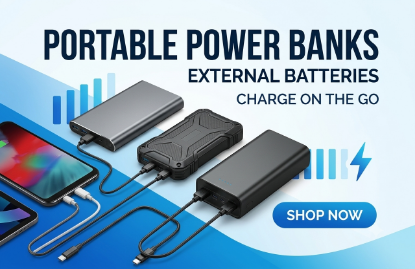 Picture of Portable Power Banks & External Batteries