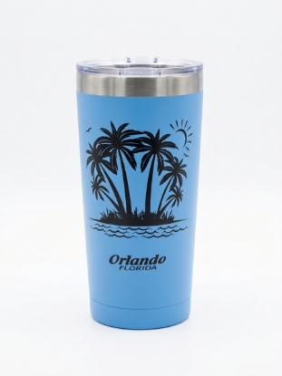 Picture of Orlando, Florida Souvenir Stainless Steel Thermal Tumbler (20 oz)