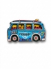 Picture of Orlando, Florida Peace Car Wooden Magnet – Laser-Cut Vintage Bus Souvenir Refrigerator Magnet