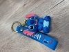 Picture of Disney Stitch 3D Rubber Figurine Keychain with Wristlet Strap