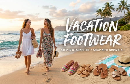 Picture for category Vacation Footwear