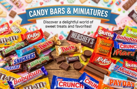 Picture for category Candy Bars & Miniatures