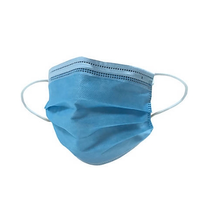 Truly Calm 3 Ply Pleated Protective Breathable Face Mask 50 pk